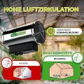 Bio Green Phoenix Gebläseheizung • Gewächshausheizung elektrisch • 2800 Watt [VIDEO] - Thumbnail 7