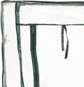Siena Garden Tomatengewächshaus aus Folie 0,5m² (ohne Rollen 569212) - Thumbnail 4