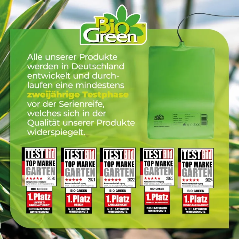 Bio Green Wärmeplatte elektrisch 10 Watt, 25 x 35 cm – Bild 6