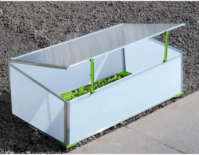 Gartentec Aufzucht Frühbeet Einfach 0,57 qm, 4 mm starke Hohlkammerplatten, Made in Germany – Bild 1