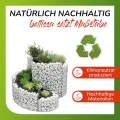 bellissa – Gabionen Kräuterspirale verzinkt 110x90x60cm - Kräuterschnecke Bausatz - Hochbeet Pflanzring für Kräuter & Gemüse mit Trennfolie - Witterungsbeständig & langlebig - Für Garten & Terrasse - Thumbnail 8
