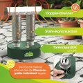 BioGreen Paraffin-Gewächshaus-Heizung WARMAX Power 5 | max. 600 Watt Heizleistung | für Gewächshäuser bis 5 m² | bis zu 3,5 Tage Brenndauer/Füllung - Thumbnail 3