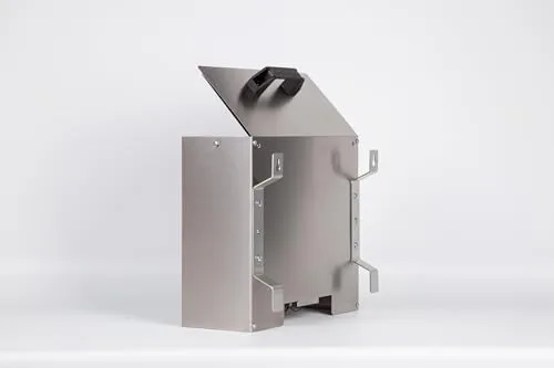 Gazcamp Propangas-Heizung bis 2,0 kW/h - Tragbar, Outdoor, Gewächshaus - Edelstahl - 2000 W, 2500 W, 2 kW - Einstellbares Thermostat (7°C - 32°C) - Bodenmontage, Wandmontage – Bild 5