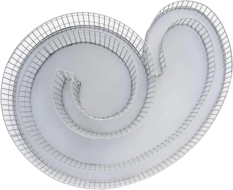 Kräuterspirale Balkon & Terrasse 57 x 42 cm 98890, silber, Outdoor – Bild 6