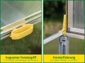 Juwel Frühbeet • Biostar Pro 1000 • Alu eloxiert • 0,75m² - Thumbnail 3