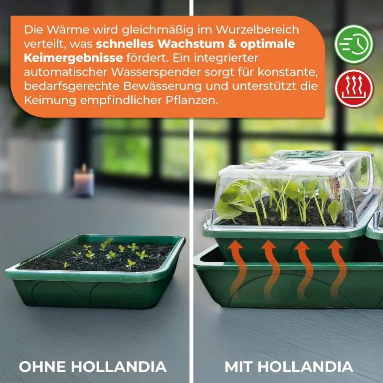 Bio Green Zimmergewächshaus Hollandia Aufzuchtstation – Bild 4