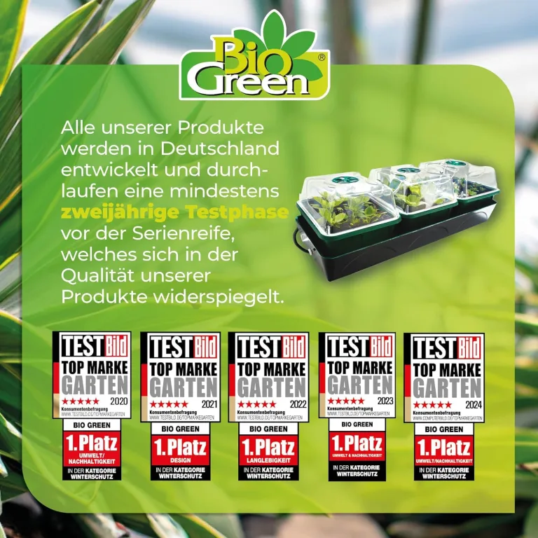 Bio Green Zimmergewächshaus Hollandia Aufzuchtstation – Bild 7
