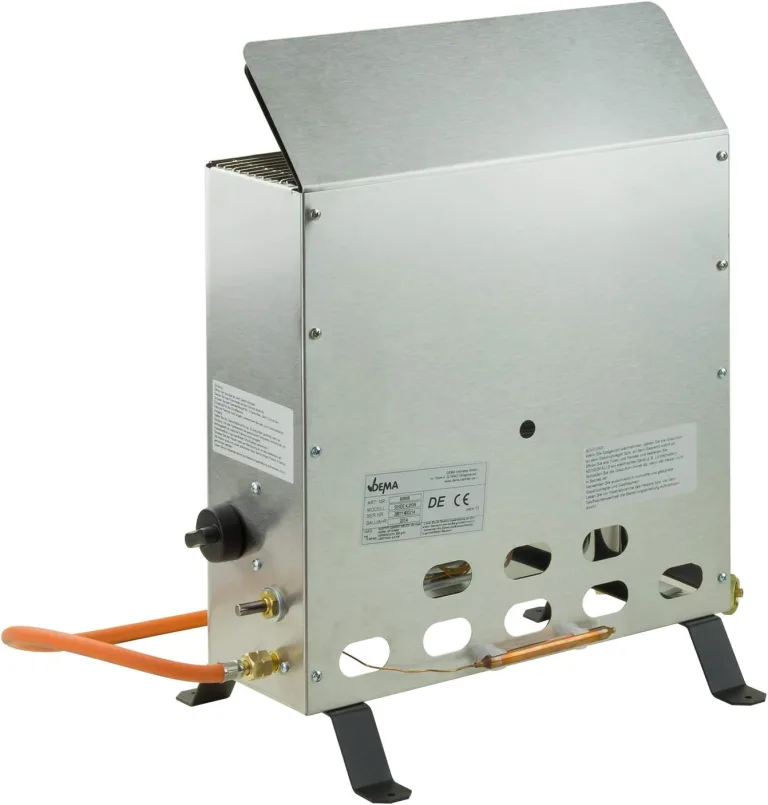 DEMA Gewächshausheizung Gas • silber • 4200 Watt – Bild 2