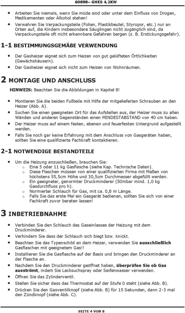 DEMA Gewächshausheizung Gas • silber • 4200 Watt – Bild 8