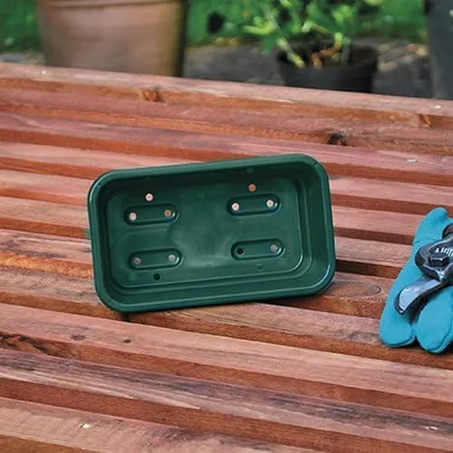 10 X GARLAND MINI Saatschale Grün für den Garten oder Gewächshaus für Hydroponik. 17X10X5CM G35 – Bild 1