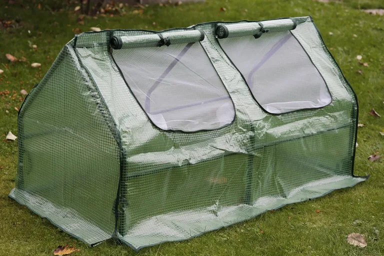 Gartenfreude Folien Gewächshaus Frühbeet 120 x 60 x 60 cm (Lx B x H) – Bild 2