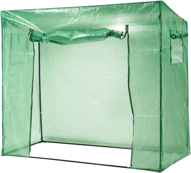 Gartenfreude Folien Gewächshaus Frühbeet 120 x 60 x 60 cm (Lx B x H) – Bild 6
