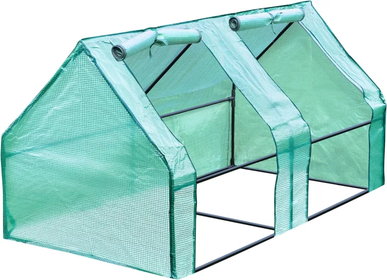 Gartenfreude Folien Gewächshaus Frühbeet 120 x 60 x 60 cm (Lx B x H) – Bild 7