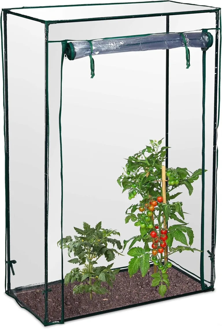 Relaxdays Foliengewächshaus Tomatenhaus mit Stecksystem 0,5m² – Bild 1