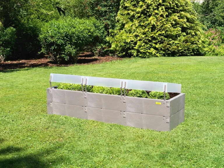 Juwel Thermo-Hauben für Hochbeete 130x60 cm (2 Stück, Hauben inkl. Scharnierteile + Lüftungshebel, Ersatzteil für Hochbeete) 20337 – Bild 8