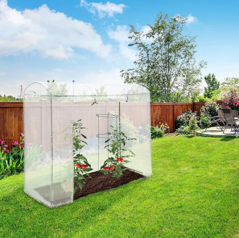 Relaxdays Tomatengewächshaus TAMARA XL, rundes Dach, groß, UV beständig Frühbeet, Tomatenzelt 170x200x82 cm, transparent – Bild 2