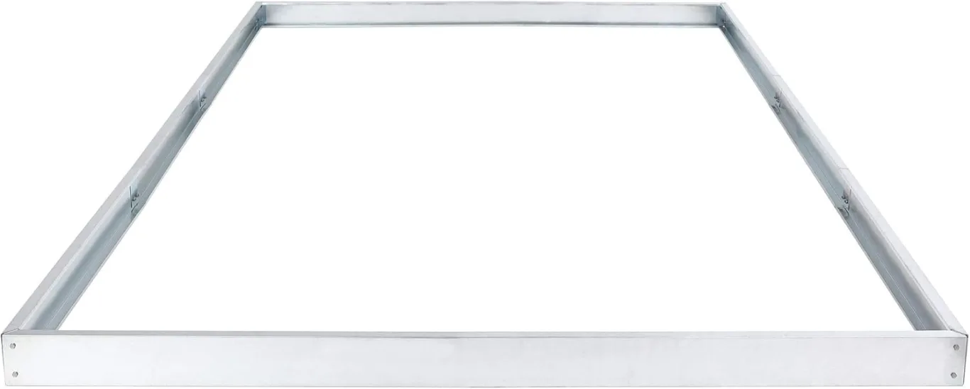 Zelsius Stahl Fundamentrahmen 433 x 189 x 10 cm | Passend Gewächshaus ASIN: B01FM4XB8G | Verzinktes Stahlfundament für Gewächshaus - Bild 1