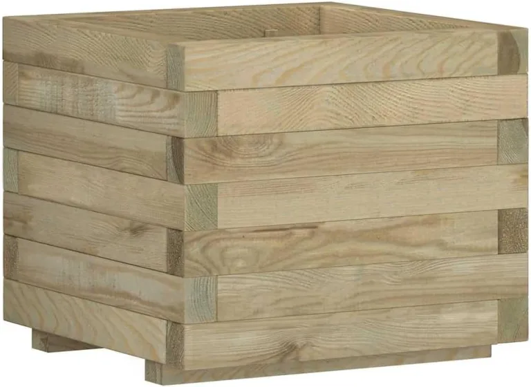 vidaXL Holz Garten Hochbeet Pflanzkasten Blumenkasten Blumenkübel Gemüsebeet – Bild 7