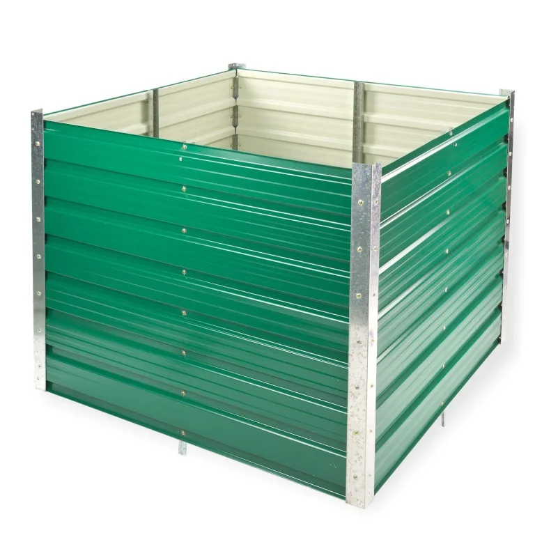 Metall Hochbeet Gartenbeet Pflanzbeet Blumenbeet Garten Beet Rosendaal anthrazit – Bild 9