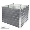 Metall Hochbeet Gartenbeet Pflanzbeet Blumenbeet Garten Beet Rosendaal anthrazit - Thumbnail 2
