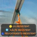 30x Gewächshausclips - Pflanzenhalter Aufhängevorrichtungen für Gewächshaus, Perfekte Ösen Rankhilfe Clips für Ihr Paradies (Grün) - Thumbnail 4
