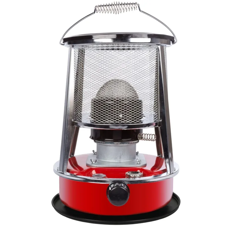 Perel Mobiles Petroleumheizgerät 2600W, tragbarer Kerosinofen für außen und Camping, Docht-Heizung, 4,6L Tank, 18 Stunden Laufzeit, stromlose Notheizung, energiesparende Outdoor-Heizung – Bild 1