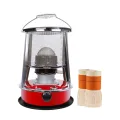 Perel Mobiles Petroleumheizgerät 2600W, tragbarer Kerosinofen für außen und Camping, Docht-Heizung, 4,6L Tank, 18 Stunden Laufzeit, stromlose Notheizung, energiesparende Outdoor-Heizung - Thumbnail 8
