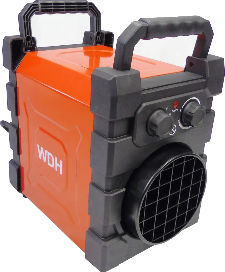 Aktobis Heizgebläse Elektroheizer Heizung Frostwächter Bauheizer WDH-BGP03 (3 kW / 230 V), rot – Bild 7