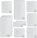 Zelsius Hohlkammerstegplatten Set 36-teilig | 6 mm Gewächshausplatte | Ersatzplatten für Gewächshaus, Garten Treibhaus - Thumbnail 1