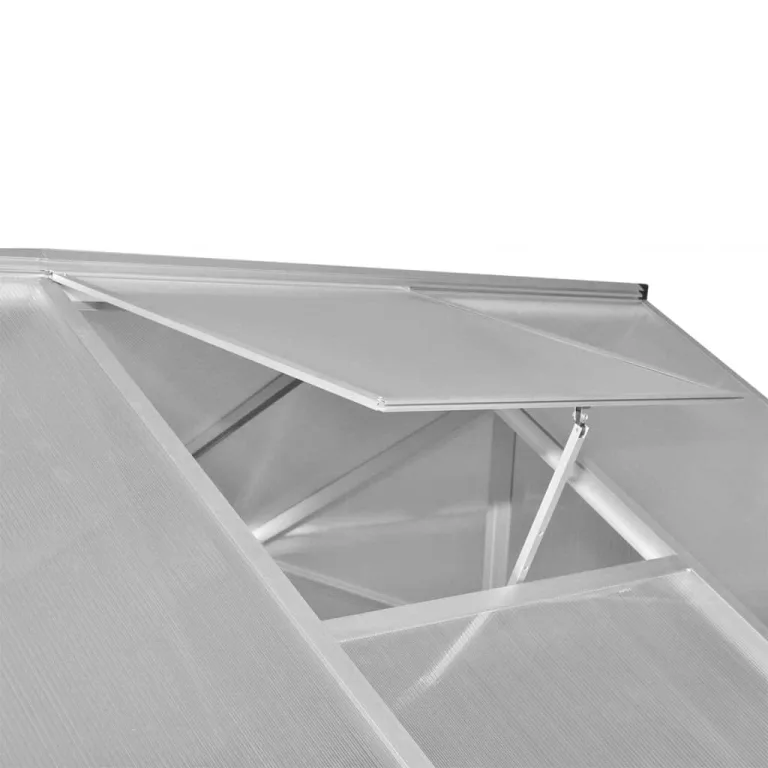 vidaXL Gewächshaus UV-beständig Wärmedämmung Gartenhaus Treibhaus Tomatenhaus Pflanzenhaus Frühbeet Garten Verstärktes Aluminium 10,53m² – Bild 6