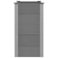 vidaXL Garten Hochbeet Pflanzkasten Blumenkasten Gemüsebeet Pflanzkübel Blumenkübel Frühbeet Gartenbeet Pflanzbeet WPC 100x50x91cm Grau - Thumbnail 8