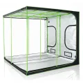 Growzelt 200 x 200 x 200 cm | MyHomeGrow Grow Tent, schwarz grün | Indoor Grow Tent für Pflanzenzucht | Growbox, Homegrow, Growschrank | Zuchtzelt, Pflanzenzelt, Anzuchtzelt, Gewächshaus - Thumbnail 5