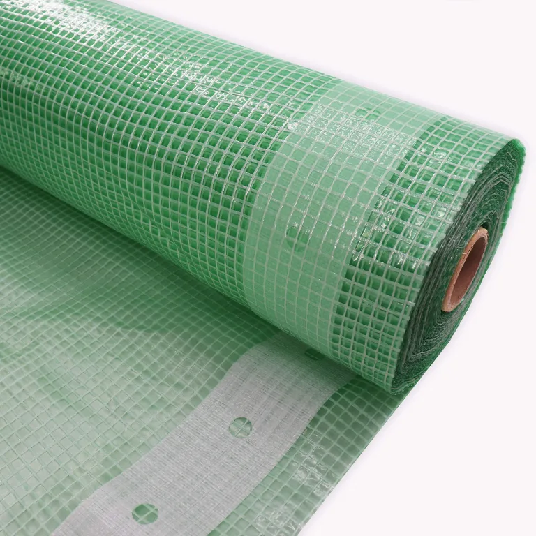 Aquagart Gewächshausfolie Gitterfolie Frühbeetfolie Gartenfolie 250g UV Stabil grün Verschiedene Breiten und Längen (14m, grün/transparent 1,5m breit) – Bild 2