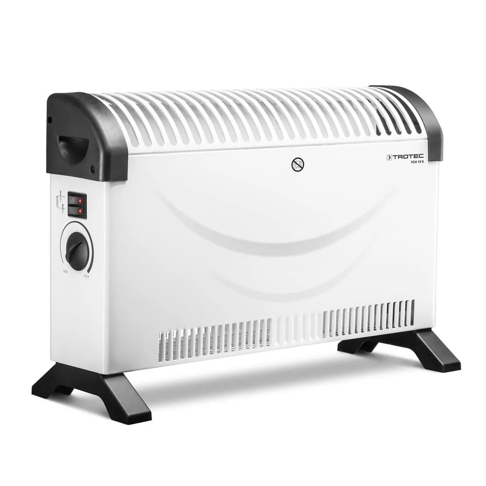 TROTEC Konvektor Heizung TCH 19 E – Heizleistung 750 W / 1250 W / 2000 W – Elektro Heizkörper