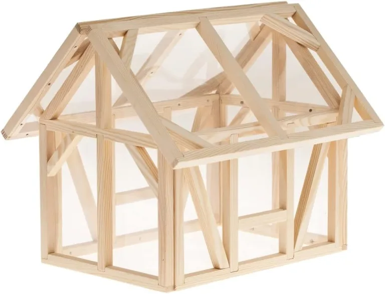 matches21 HOME & HOBBY Mini-Gewächshaus DIY Holz Bastelset für Kinder ab 12 Jahren – Bild 2