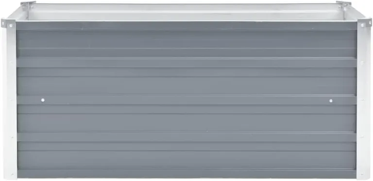 vidaXL Hochbeet Verzinkter Stahl 100x40x45cm Gartenbeet Frühbeet Blumenkasten – Bild 8