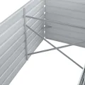 vidaXL Hochbeet Verzinkter Stahl 320x80x45cm Garten Pflanzbeet Blumenkasten - Thumbnail 7