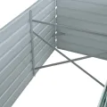 vidaXL Hochbeet Verzinkter Stahl 320x80x77 cm Grün Gartenbeet Pflanzbeet - Thumbnail 6