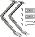 Deuba® 2X Automatischer Fensteröffner Gewächshaus 7,5 kg Hubkraft 45cm Öffnungshöhe stufenloser Öffnungswinkel Fensterheber Fenster - Thumbnail 1