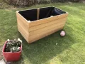 Gartenwelt Riegelsberger Elegantes Hochbeet Kräuterbeet Pflanzbeet Lärche Gemüsebeet 180x80cm Höhe 71 cm aus Lärchenholz 27mm geriffelt - Thumbnail 10