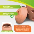 BioGreen Terracotta-Frostwächter Firefly | für kleine Gewächshäuser und Frühbeete | glasierte Ölschale im Deckel | Pilzform | ideal auch als Deko - Thumbnail 5
