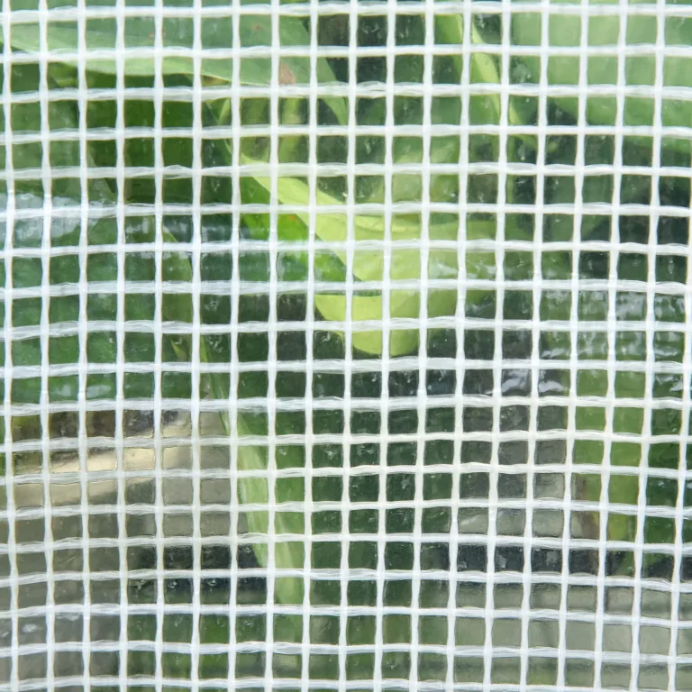 Outsunny Gartengewächshaus Tunnel 6 m² 3L x 2l x 1,9H m Verzinkter Stahl verstärkt Durchmesser 2,4 cm + PE High Density Fenster Tür Weiß – Bild 9