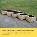 Hochbeet 60 x 40 x 30H cm mit 1x Wasserablauf Blumenkasten aus Holz Pflanzkübel Garten Balkon Terrasse Pflanzkasten AB60KAN4030 - Thumbnail 6