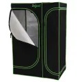 Zelsius Growzelt MyHomeGrow 2-in-1 Grow Tent | Indoor Growroom | schwarz grün | Growroom Growschrank Darkroom Pflanzenzelt Gewächshaus Zuchtzelt (120 x 90 x 145 cm) - Thumbnail 10