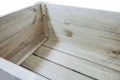 mgc24 Hochbeet Kiefernholz Grau, 80 x 37,6 x 78cm ohne Ablageboden | Stehender Pflanzkasten aus Holz, Für Garten/Terrasse/Balkon, vielseitig nutzbar, robust & stabil, einfache Montage - Thumbnail 3
