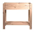 mgc24 Hochbeet Kiefernholz Grau, 80 x 37,6 x 78cm ohne Ablageboden | Stehender Pflanzkasten aus Holz, Für Garten/Terrasse/Balkon, vielseitig nutzbar, robust & stabil, einfache Montage - Thumbnail 6