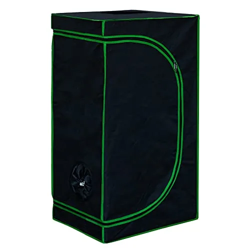 Grow Zelt für Pflanzen Zuchtzelt Gewächshaus Box Garten Anzucht Gemüse Kräuter Grow Schrank Indoor 120 x 60 x 180 cm Blumen klein Tomaten Hydro Green Kingpower – Bild 9