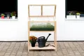 empasa Hochbeet 'Raise Deluxe' aus Holz Blumenkasten Pflanzkübel Frühbeet Kräuterbeet mit Abdeckung für Garten, Balkon und Terrasse - Thumbnail 2