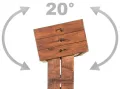 Vertikales Hochbeet mit 4 Etagen Cube 4 - Gemüsebeet Kräuterbeet - Beet für Terrasse Balkon & Garten - Thumbnail 4