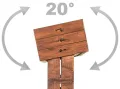 Vertikales Hochbeet mit 4 Etagen Cube 4 - Gemüsebeet Kräuterbeet - Beet für Terrasse Balkon & Garten - Thumbnail 8